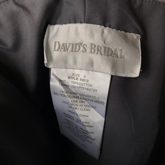 David’s Bridal Strapless Dress - Picture 3 of 3